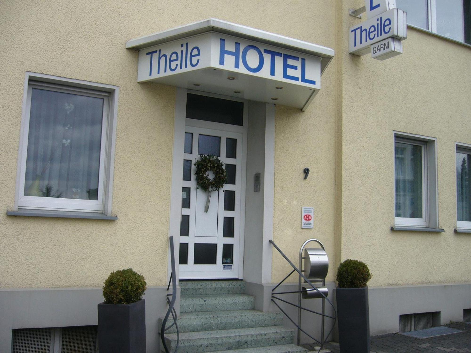 Hotel Theile Garni Gummersbach Exterior foto